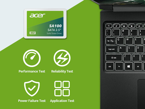 Acer SA100 2.5" 480GB SATA Internal Solid State Drive (SSD) BL.9BWWA.103 6 image